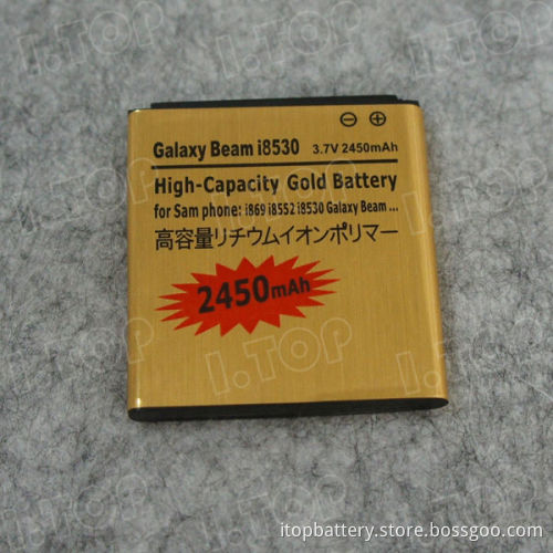 For Samsung Galaxy Beam i8530 mobile battery,3.7V 2450mAh,18 months warranty